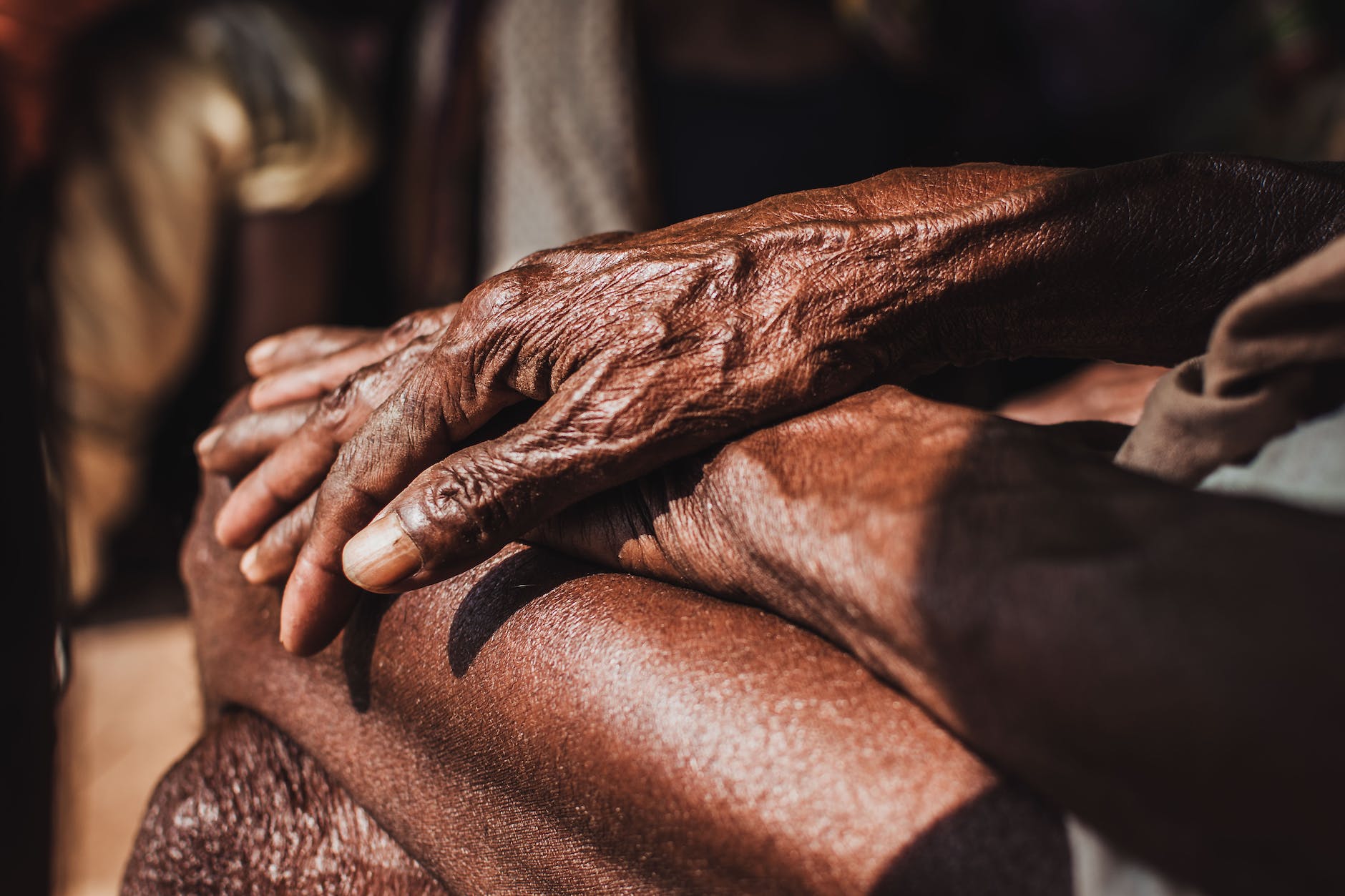 person s hand